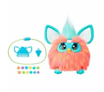 Pelúcia Interativa - Furby Coral - 600 Frases - Hasbro