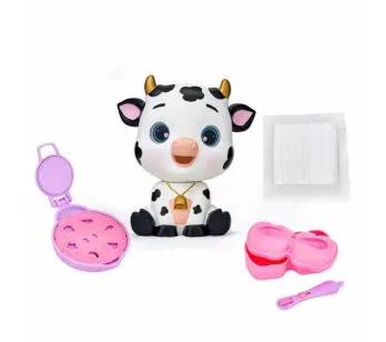 Figura - My Fun Poo Zoo - Faz Caquinha - Vaquinha - Adijomar