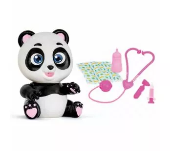 Figura - My Fun Tears Zoo - Mama e Chora - Pandinha - Adijomar