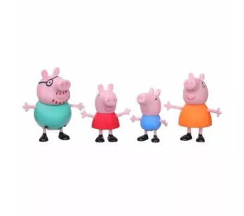 Conjunto de Mini Figuras - Peppa Pig - Família - Hasbro