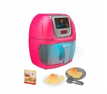 Fritadeira Air Fryer Infantil Elétrica - Mania de Casa - DM Toys