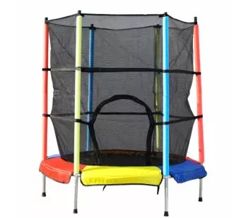 Cama Elástica Infantil - Pula-Pula Divertido - 140cm - DM Toys