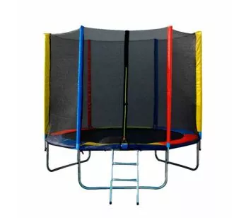 Cama Elástica Infantil - Pula-Pula Divertido - 244cm - DM Toys