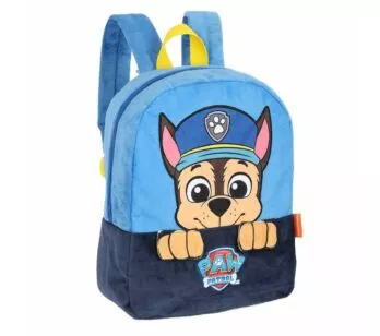 Mochila de Costas Infantil - Patrulha Canina - Chase Azul - Luxcel