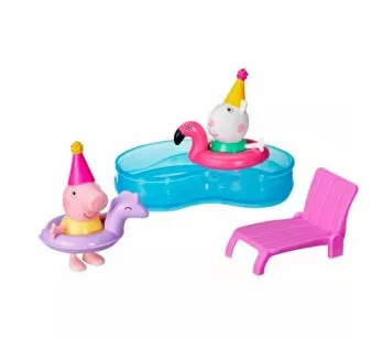 Figuras e Acessórios - Peppa Pig - Festa na Piscina - Hasbro