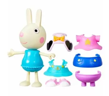 Figura - Peppa Pig - Estilos Divertidos - Coelha Rebecca - Hasbro