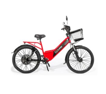 Bicicleta Elétrica - Duos New Confort Full 800w - Vermelha - Duos Bikes