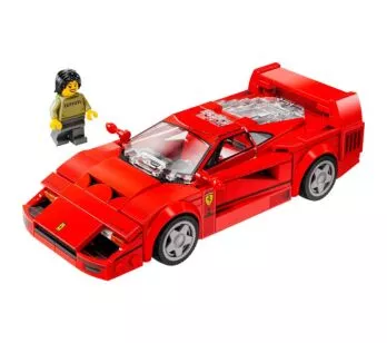 Bloco de Montar –Speed Champions – Ferrari F40 Supercar - 318  peças - LEGO