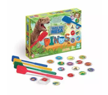 Jogo Infantil - Tapa na Mesa - Dinos - Nig Brinquedos