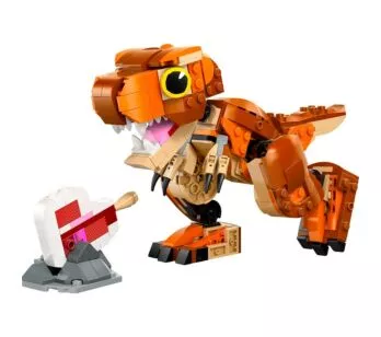 Bloco de Montar - Jurassic World - Pequeno Comilão T-Rex - 317  peças - LEGO