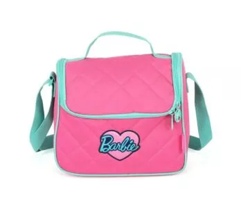 Lancheira Térmica Infantil - Barbie - Rosa - Luxcel