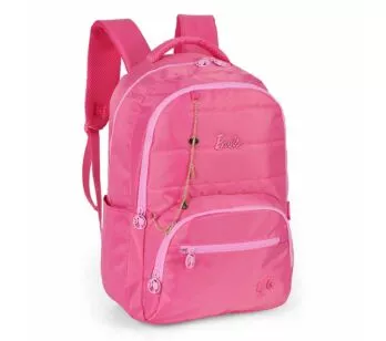 Mochila de Costas - Barbie Fashion - Rosa - Luxcel