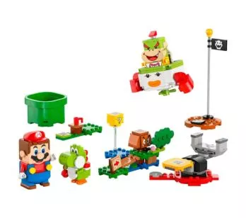 Bloco de Montar - Super Mario - Aventuras com Mario interativo - 218 peças - LEGO