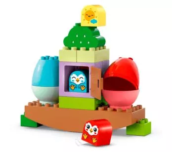 Bloco de Montar - Duplo - Árvore para Equilibrar e Empilhar - 27 peças - LEGO