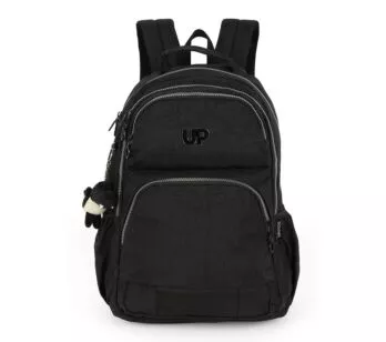 Mochila de Costas - Up4you - Clássica Dino - Preta - Luxcel