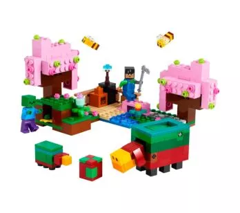 Bloco de Montar - Minecraft - O jardim de Cerejeira - 304 peças - LEGO