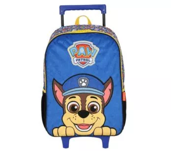 Mochila de Rodinha Infantil - Patrulha Canina - Chase - Luxcel