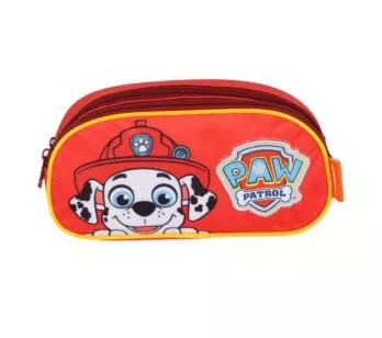 Estojo Infantil Escolar Duplo - Patrulha Canina - Marshall - Luxcel