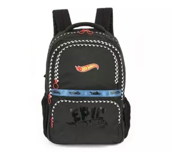 Mochila de Costas - Hot Wheels Epic Stunt - Preta - Luxcel