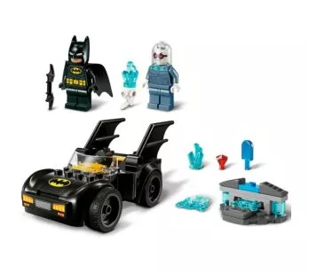 Bloco de Montar - DC - Batman E Batmovel vs. Sr. Frio - 63 peças - LEGO