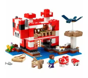 Bloco de Montar - Minecraft - A Casa Coguvaca - 500 peças - LEGO