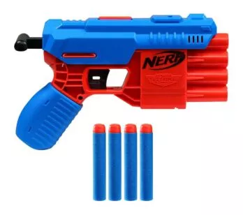 Lançador de Dardos - Nerf Alpha Strike - Claw QS-4 - Hasbro