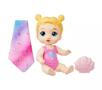 Boneca - Baby Alive Banho de Sereia - Harper Hugs - Hasbro