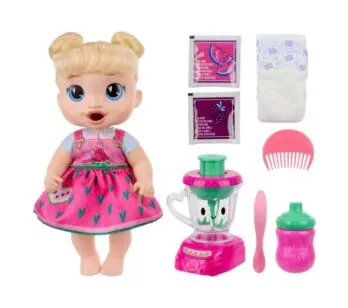 Boneca - Baby Alive - Sucos Saborosos - Harper Hugs - Hasbro