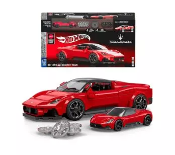 Blocos de Montar - Hot Wheels - Maserati MC20 - Mattel Brick