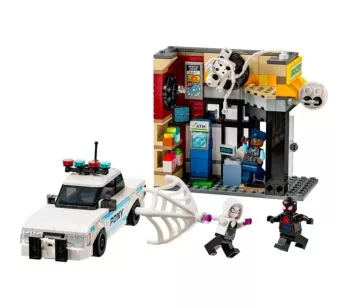 Bloco de Montar - Marvel – Spider Man - Miles Morales vs. The Spot - 375 peças - LEGO