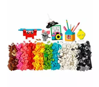 Bloco de Montar - Classic – Caixa Criativa Feliz - 680  peças - LEGO