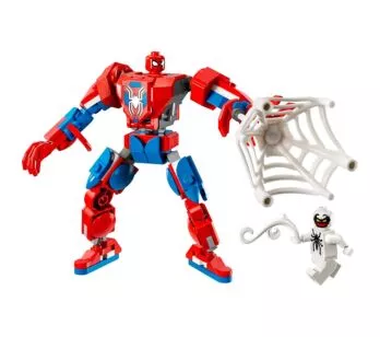 Bloco de Montar - Marvel - Robô do Homem-Aranha vs Anti-Venom - 107 peças - LEGO
