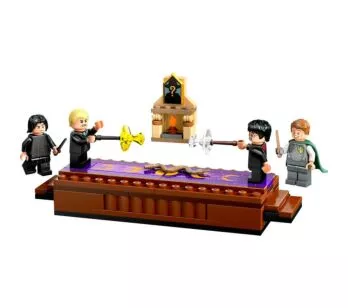 Bloco de Montar - Harry Potter - Castelo de Hogwarts: Clube de Duelos - 158  peças - LEGO