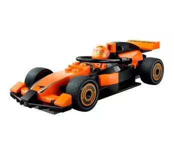 Bloco de Montar – Lego City – Piloto de F1 com carro McLaren - 86 peças - LEGO