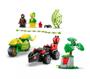 Bloco de Montar - Marvel Spidey – Perseguição de Spin e Electro - 124  peças - LEGO