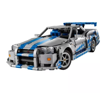 Bloco de Montar - TECHNIC – Nissan Skyline GT-R de Velozes e Furiosos - 1410  peças - LEGO