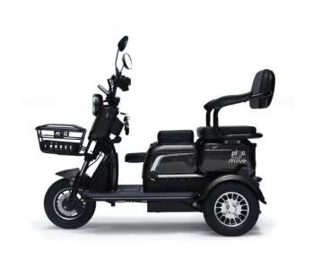 Triciclo Elétrico - New Smart PAM 1000w Lithium - Preto - Plug and Move