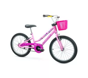 Bicicleta Infantil - Aro 20 - Bella 3 - Rosa - Nathor