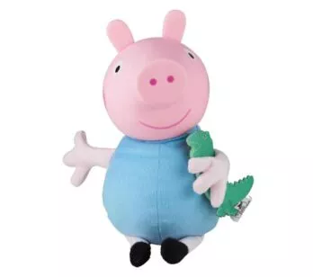 Boneco - Peppa Pig - George com Dino - Baby Brink