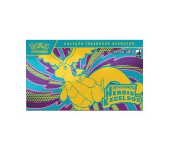 Jogo de Cartas - Pokémon - Box Treinador Avançado - Heróis Excelsos - Copag