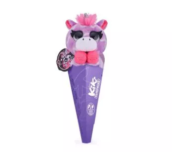 Pelúcia Infantil no Cone - Kiki Surprise Neon - Ziggy - Fun Divirta-se