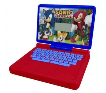 Notebook Infantil Eletrônico Bilíngue - Sonic - Candide