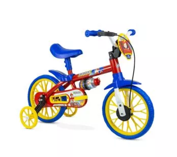 Bicicleta Infantil com Rodinhas - Aro 12 - Fire Man - Nathor