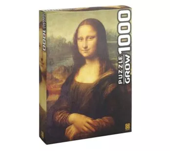 Quebra-Cabeça - 1000 Peças - Mona Lisa - Grow