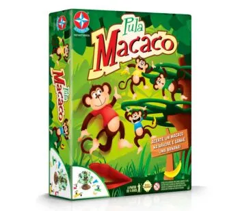 Jogo Infantil - Pula Macaco - Estrela