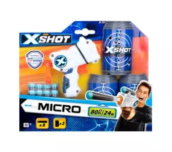 Lançador De Dardos com Alvos - X-Shot Excel Micro - Candide