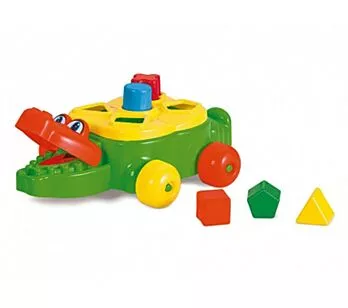 Encaixe de Formas Didáticas - Jacaré Júnior - TaTeTi - Calesita