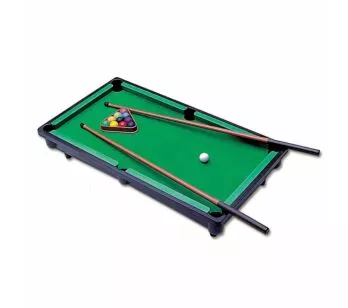 Mini Mesa Jogo de Sinuca - Bilhar Infantil com Tacos - Braskit 1