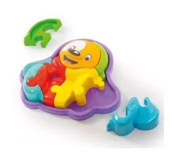 Quebra-Cabeça Didático - Animal Puzzle 3D Cachorro - TaTeTi - Calesita