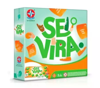 Jogo de Tabuleiro Infantil - Se Vira - Estrela
